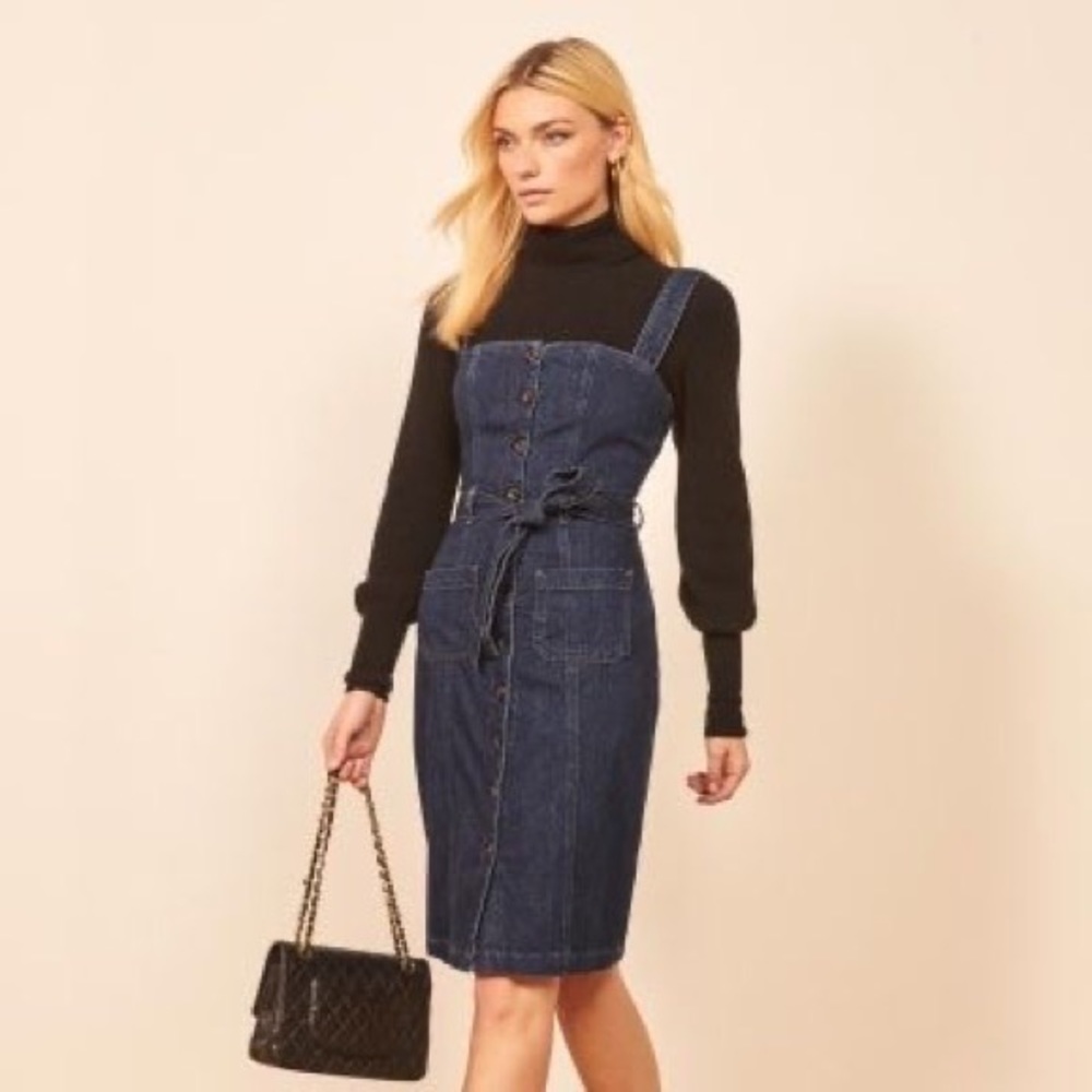 NWT Reformation Farrah Dress 8